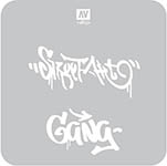 055-706533 - 1/35 - Schablone, Graffiti 2